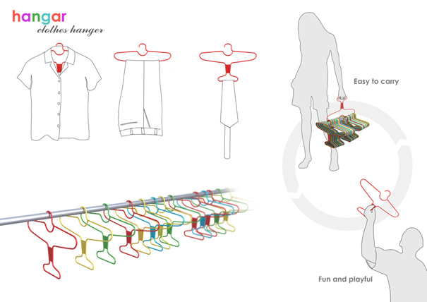 hangar：功能多多的小飞机衣架