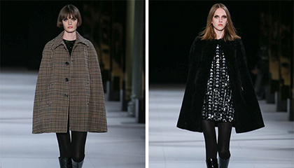 SAINT LAURENT  2014 秋冬女装秀场五大亮点
