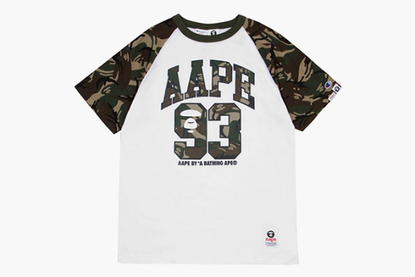 AAPE by A Bathing Ape 携Champion 推出篮球迷彩系列新品| 理想生活