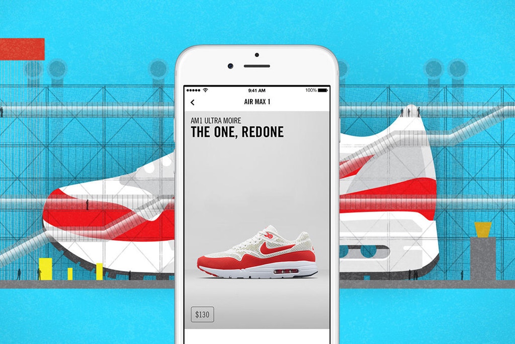 NIKE 为鞋迷打造的 SNKRS app,最近用 AR 的