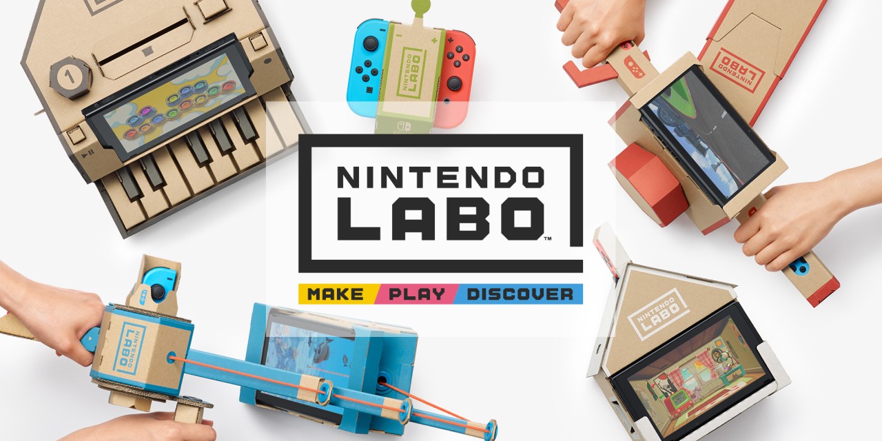 任天堂发布了 Switch 新玩法 Nintendo Labo,居
