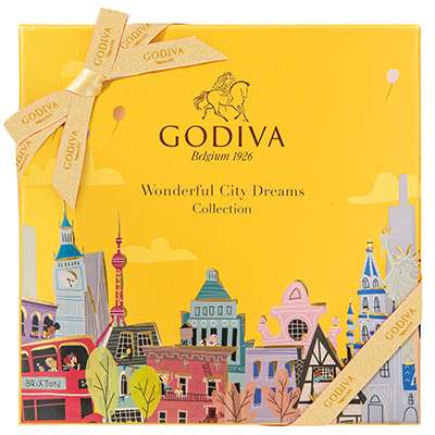 给你五座城市的味道，GODIVA 推出“美妙城市幻想曲”系列