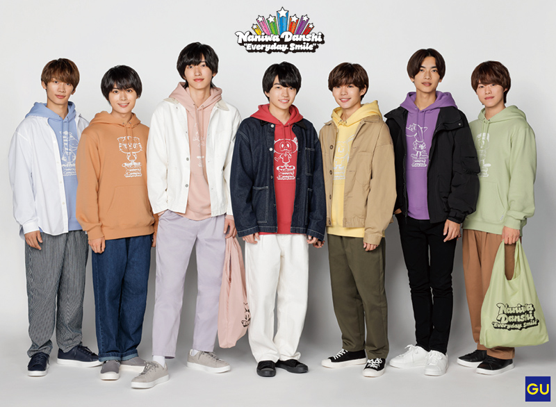 11 月 11 日,gu 极优发布和日本偶像组合浪花男子的首次合作系列