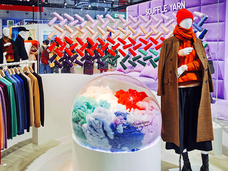 可以手伸进去直观感受纤维的舒适