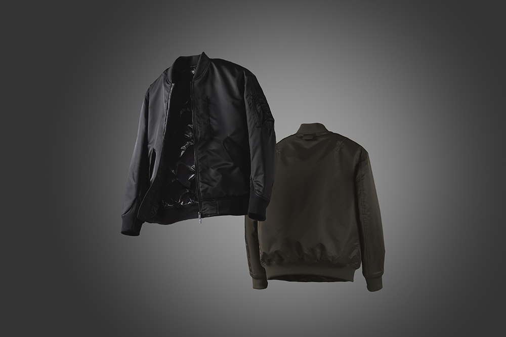 高性能复合飞行员茄克,有经典的黑色和青灰色可选