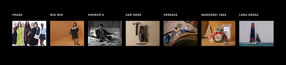 Prada 集团现在的品牌阵容