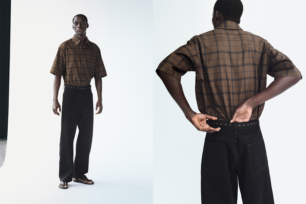 箱型格子衬衫 482498