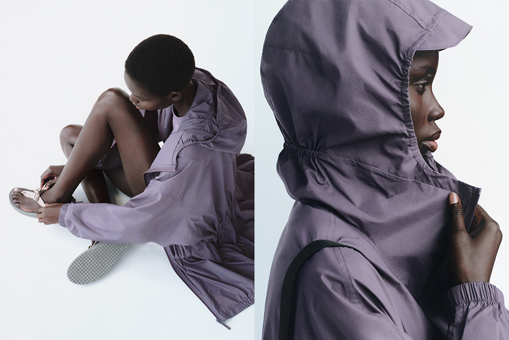 防紫外线薄型宽松连帽外套 484029