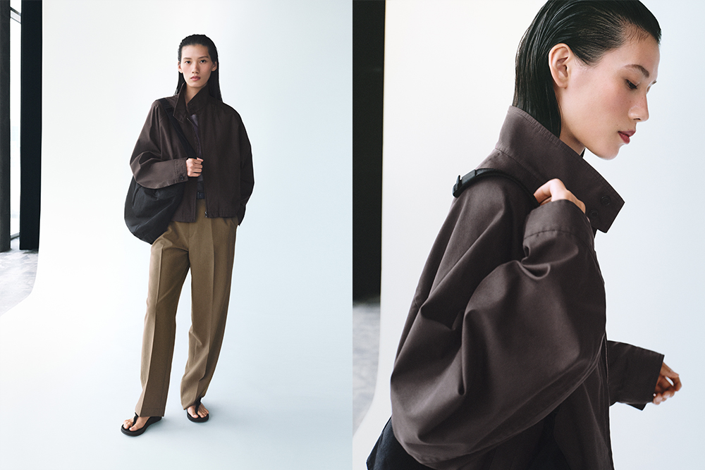 棉混纺短外套 484032