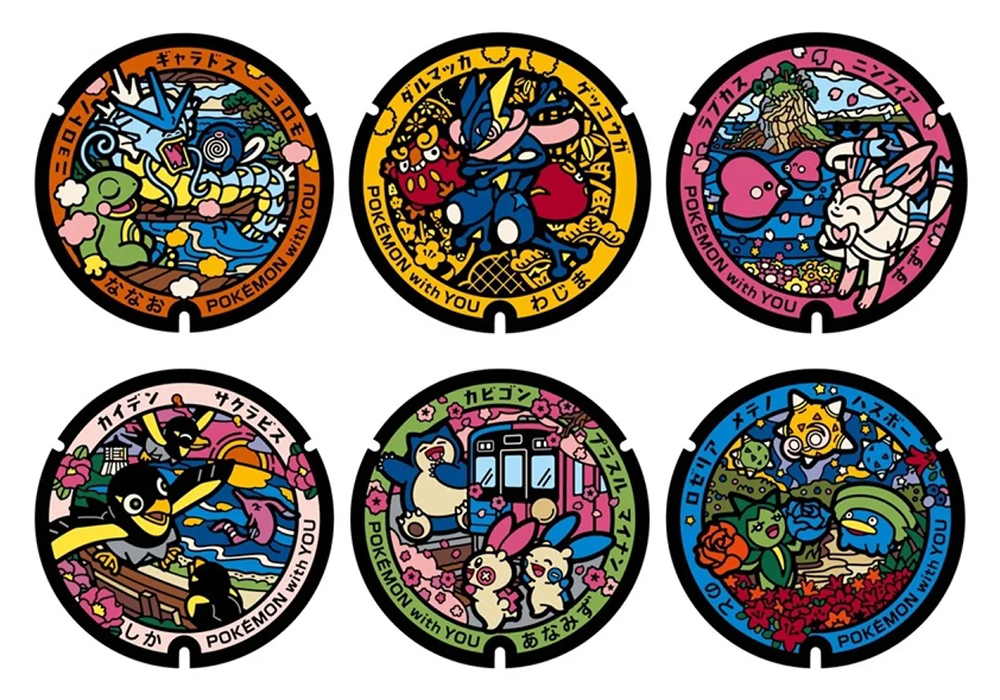 此前 Pokémon with YOU 在石川县做了 6 个特别井盖,也是希望为当地孩子带来更多快乐
