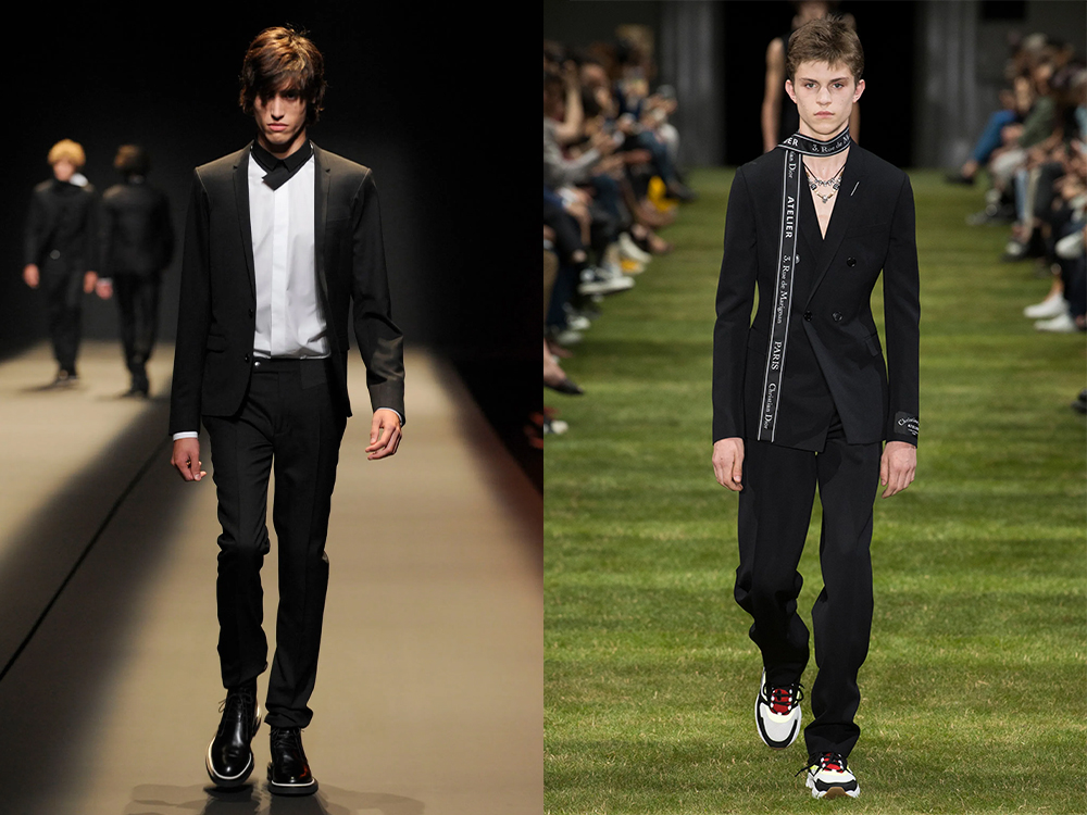 Dior Homme 2009 秋冬和 2018 春夏