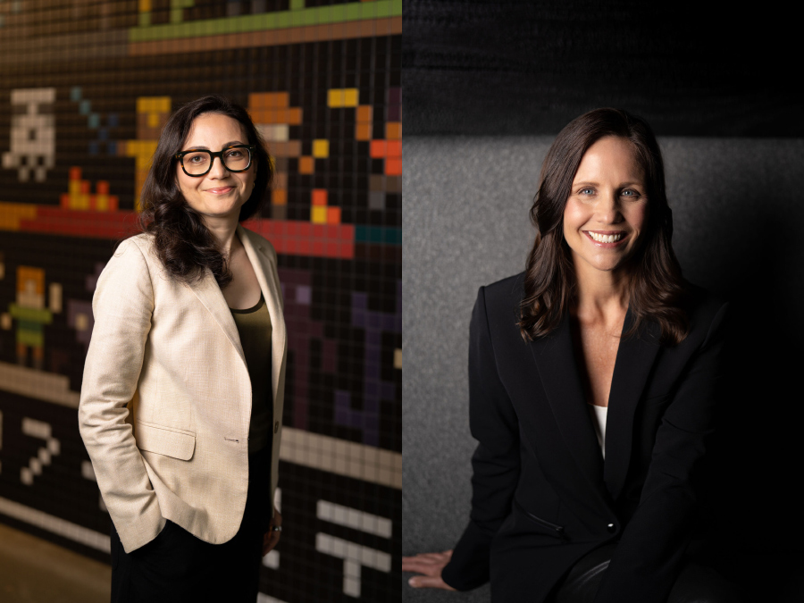 Maria Angelidou-Smith(左)、Kayleen Walters