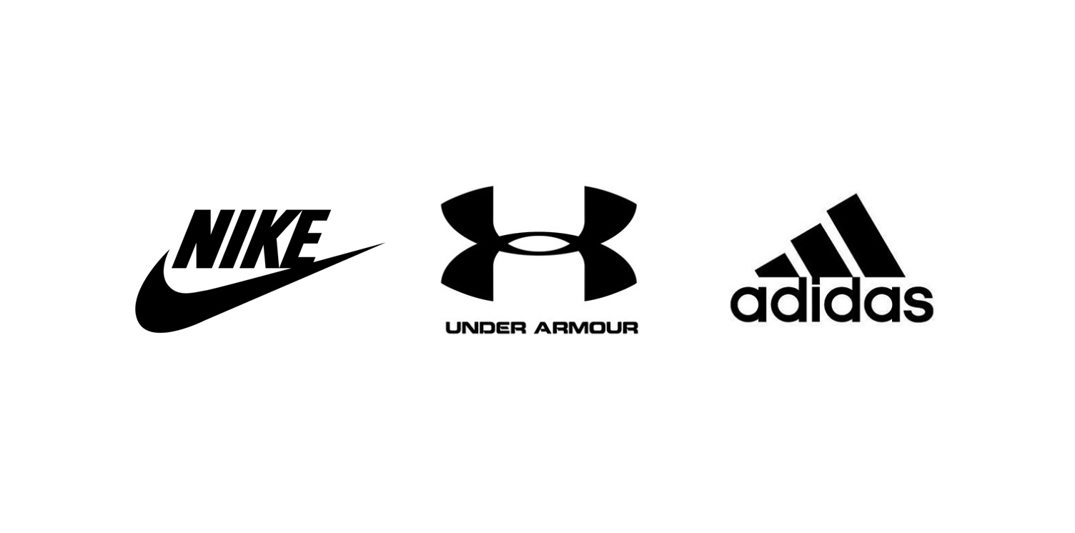 如今美国市场上的三大运动品牌,under armour 对中国消费者而言显得