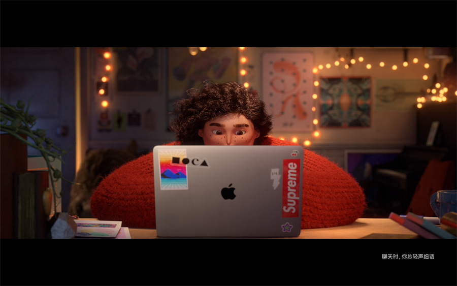 苹果发布 2018 圣诞季广告,用动画讲了一个创作