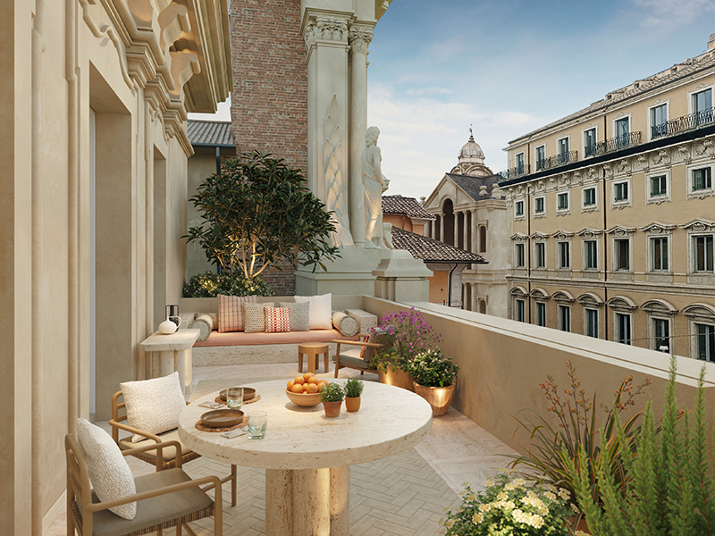 即将开业的罗马六善酒店：位于古罗马中心、目前六善的首家城市酒店