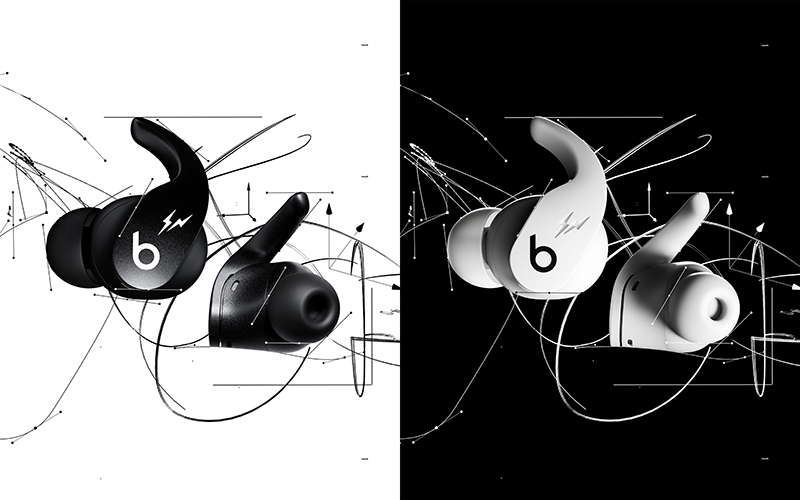 黑白两款，Beats 和fragment design 合作的联名Beats Fit Pro 亮相了