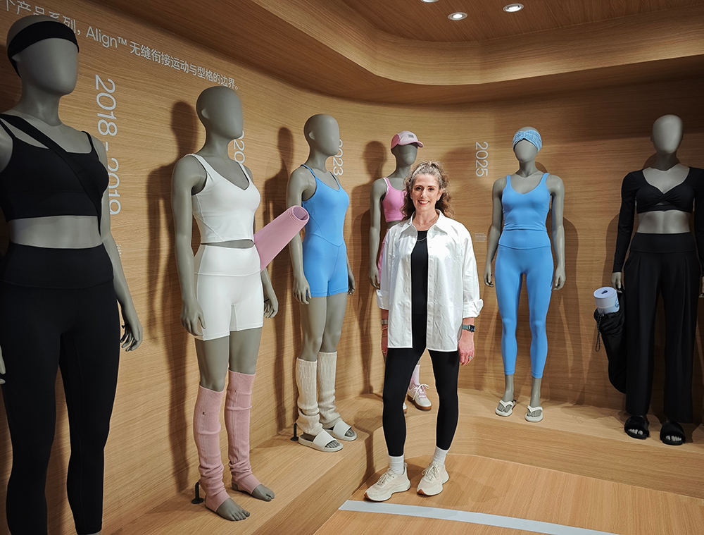 Align 系列设计师、lululemon 产品创新与研发高级总监 Antonia Iamartino