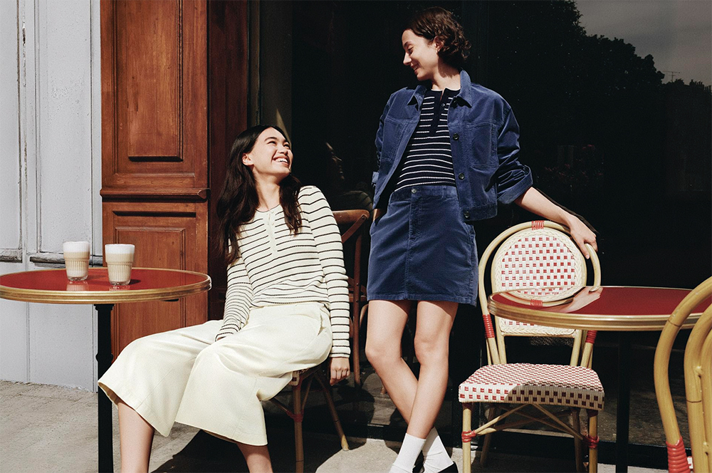 UNIQLO and COMPTOIR DES COTONNIERS 2026 秋冬合作系列